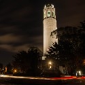 Coit Tower San Francisco at Night