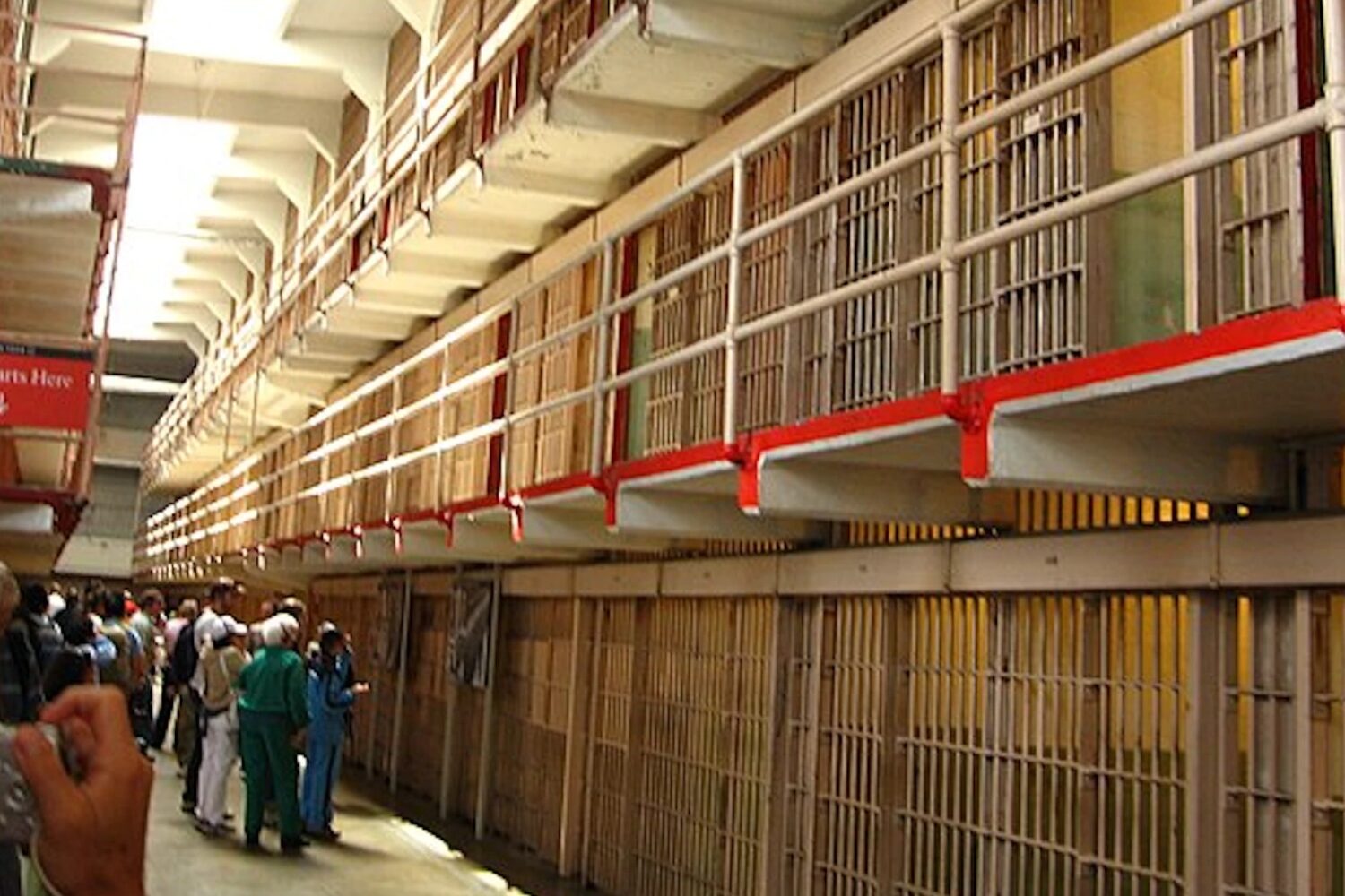 Alcatraz Prison Cellblock is part of the Alcatraz Island tour