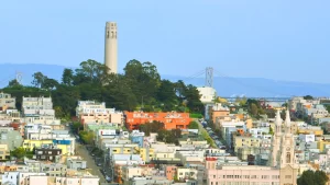 Coit Tower and Telegraph Hill