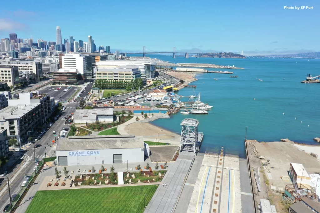 Crane Cove Park in San Francisco Dogpatch - Photo by Port of San Francisco