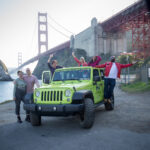 San Francisco private group sightseeing tour at a picture stop the Golden Gate Bridge