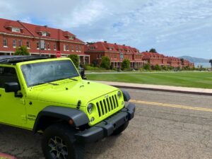 San Franciso Jeep tours at the Presidio of San Francisco 