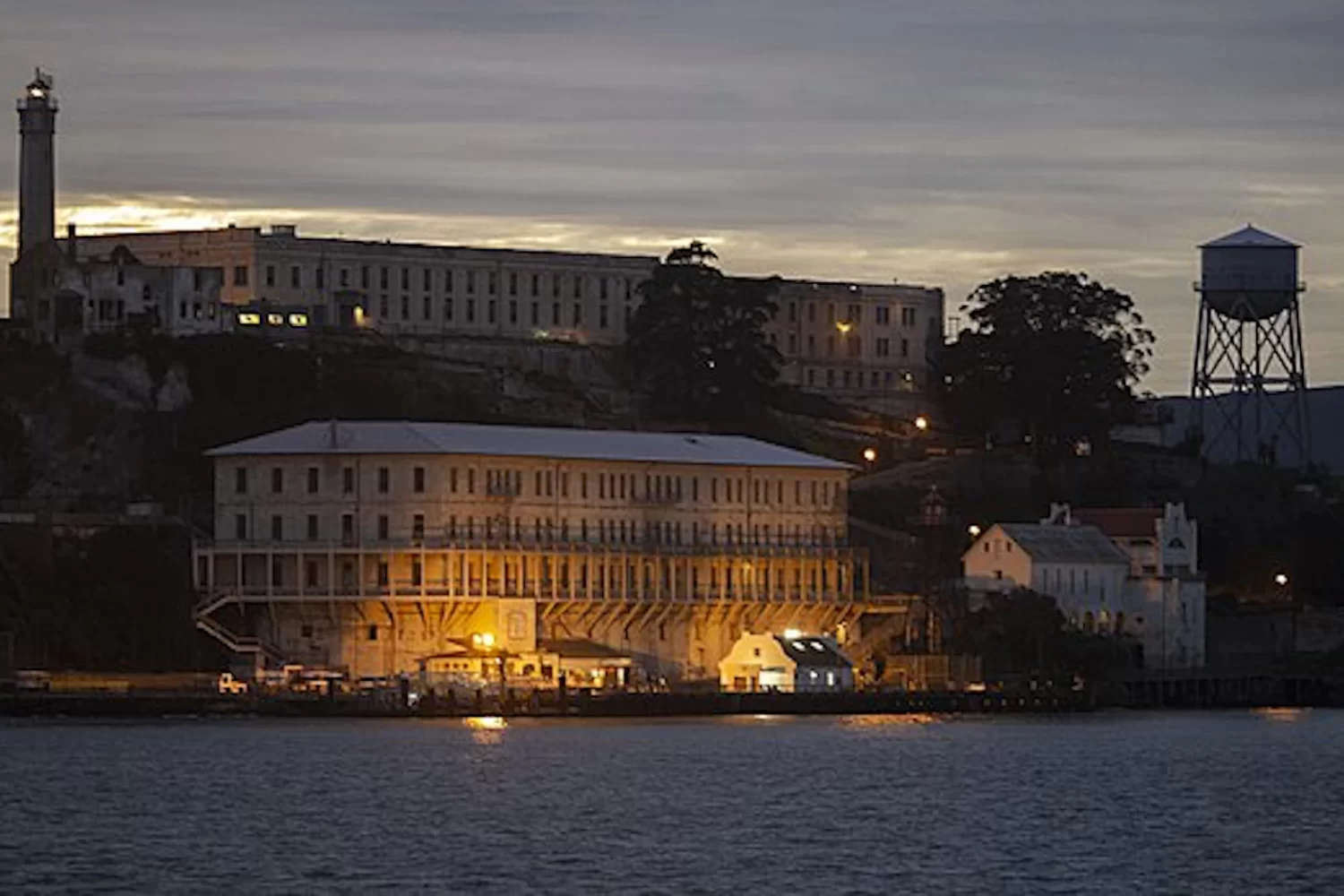 Alcatraz Island at Night