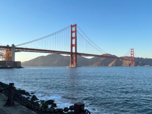 Golden Gate Bridge - International Orange paint
