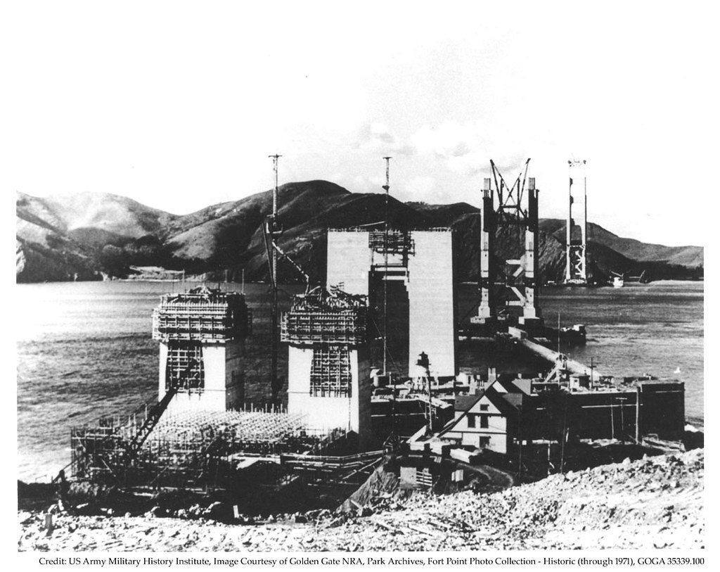 golden gate bridge construction GOGA Park Archives