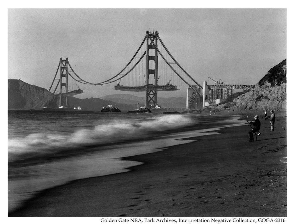 golden gate bridge construction GOGA Park Archives