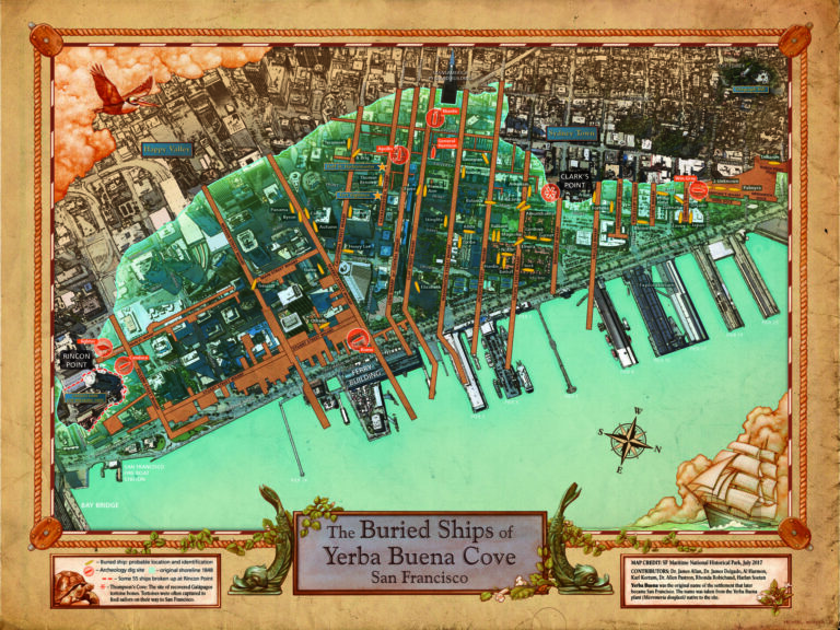 The Buried Ships of Yerba Buena Cove by Michael Warner et al., 2017