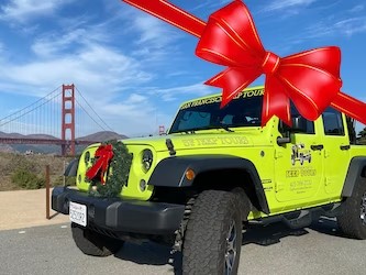 Gift Certificates for San Francisco Jeep tours