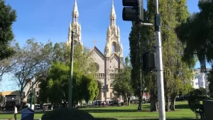 Washington Square Park in North Bech Little Italy San Francisco